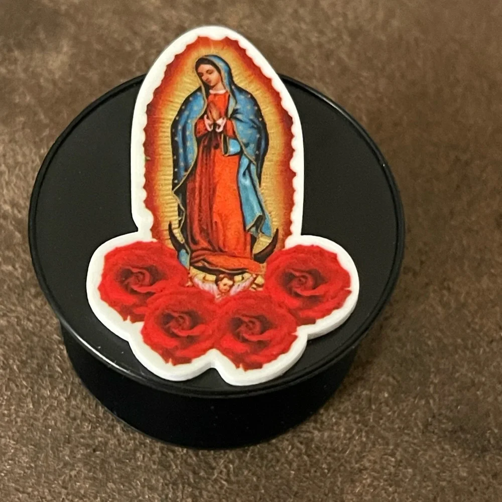 Virgin Mary phone accessory